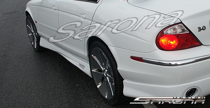 Custom Jaguar S Type  Sedan Side Skirts (2000 - 2009) - $490.00 (Part #JG-005-SS)